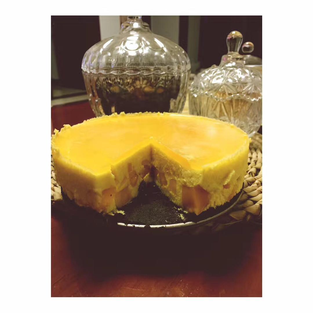 【视频】芒果慕斯（6寸） | 含镜面果胶配方