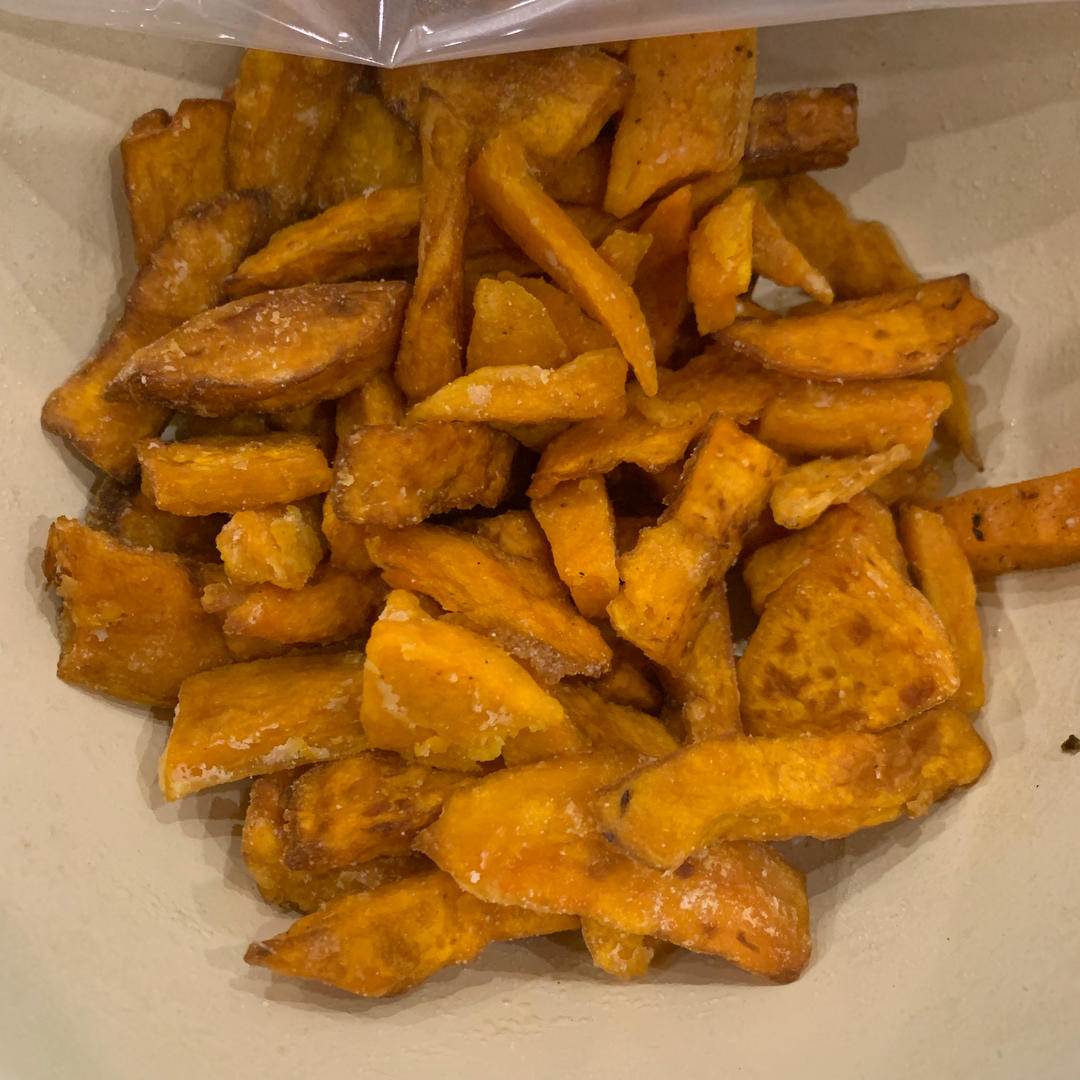 自制炸红薯条（比外边卖的更好吃）