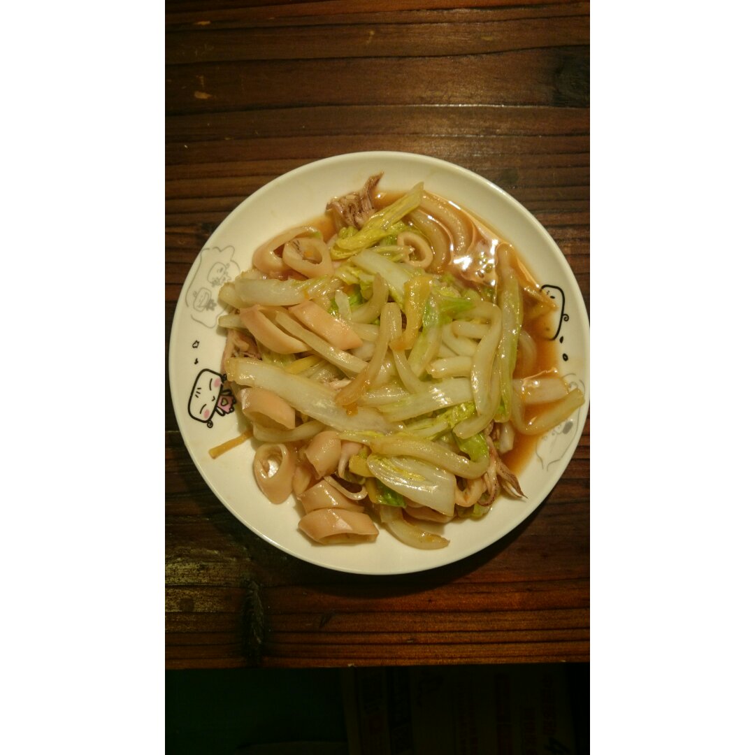 XO酱爆墨鱼仔