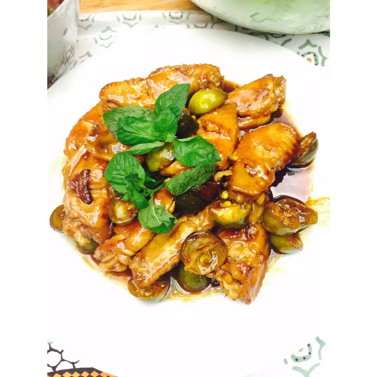 青柠檬蜂蜜煎鸡翅