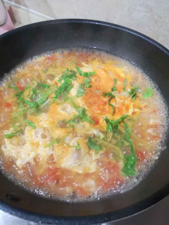 西红柿萝卜疙瘩汤的做法