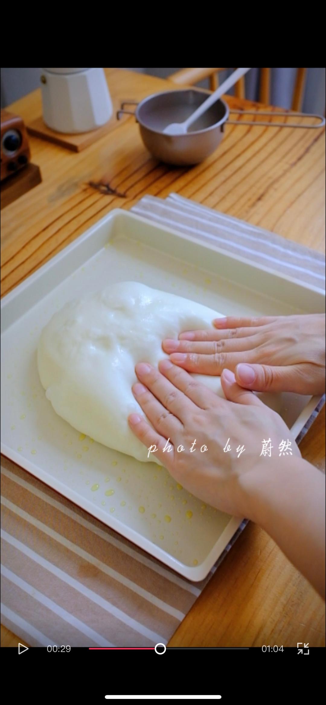 纯奶手撕吐司的做法 步骤1