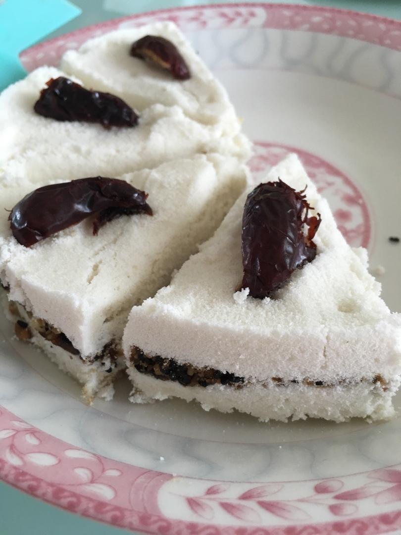 重阳糕？松糕？米糕？快手糯米粉+粘米粉的无名糕点