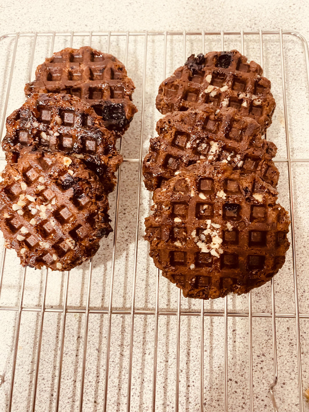 巧克力脆糖华芙饼VS比利时蛋奶饼