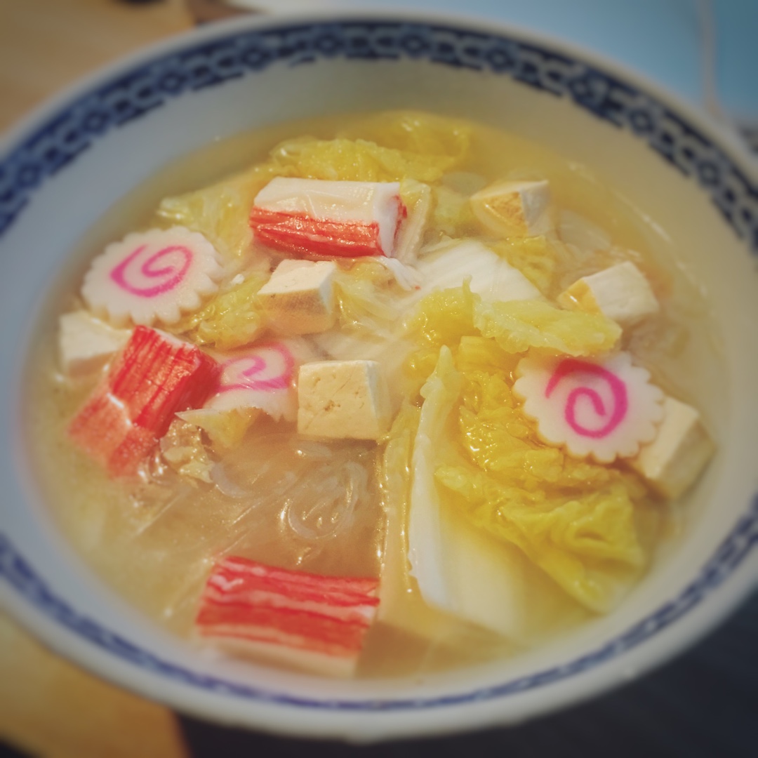 白菜豆腐汤