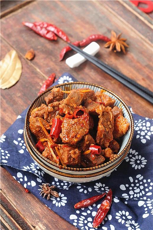 香辣牛肉的做法
