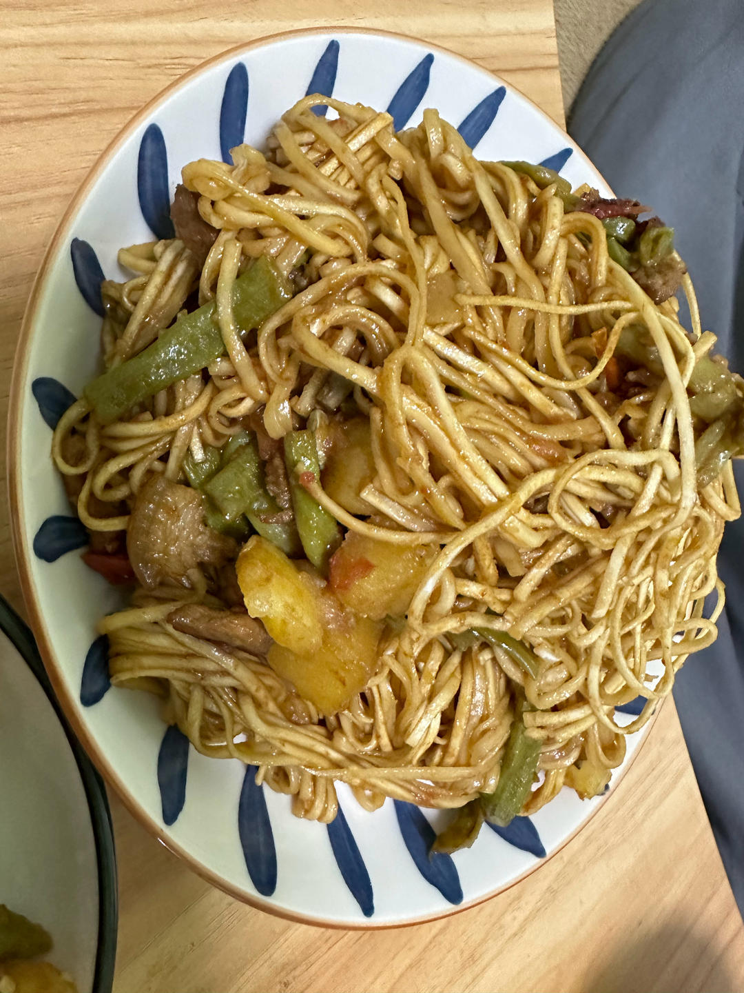 豆角番茄焖面（挂面版）