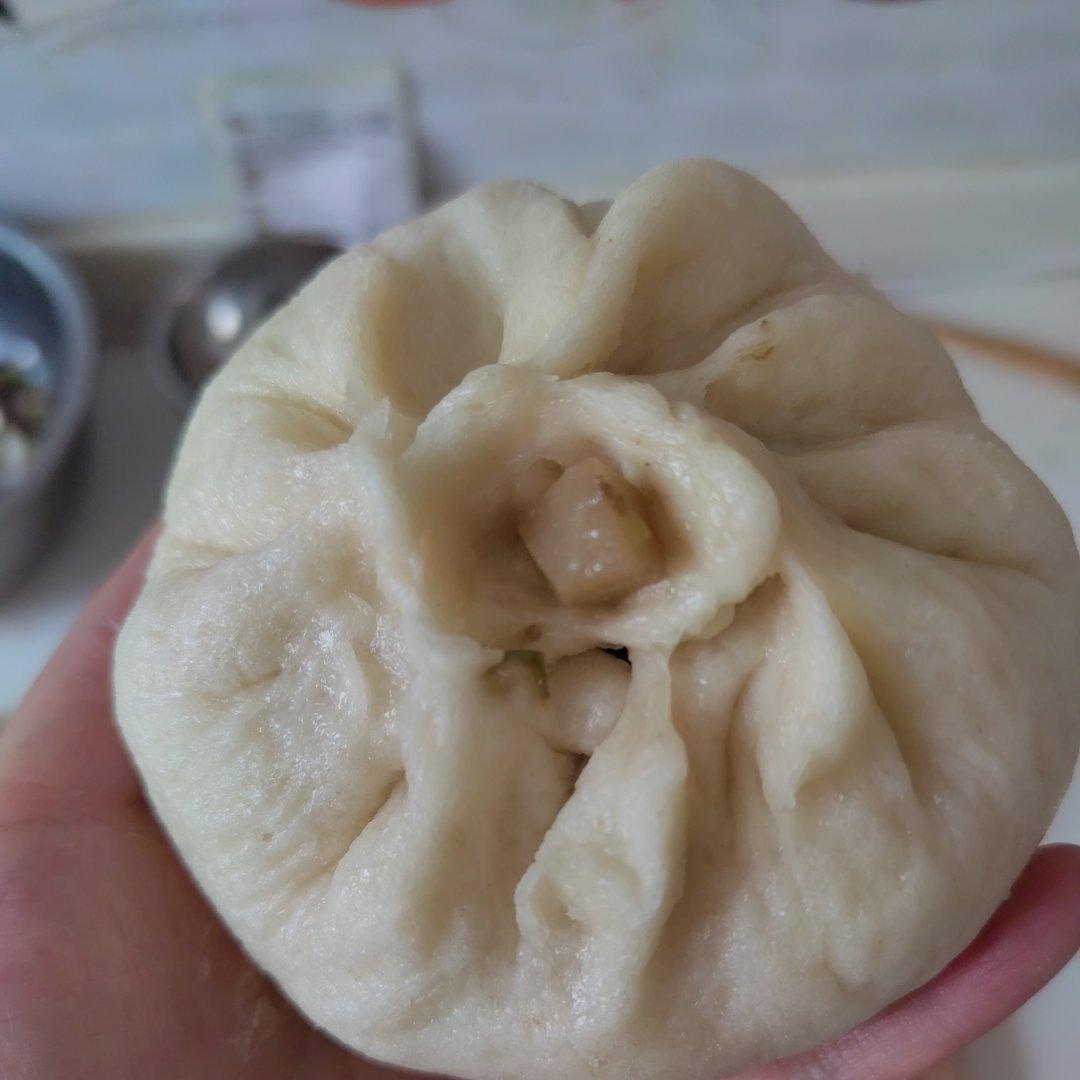 好吃的素馅包子来啦，茄子豆角馅