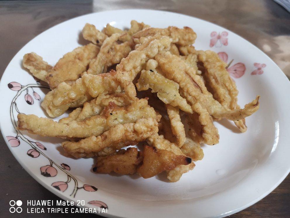 酥炸椒盐杏鲍菇