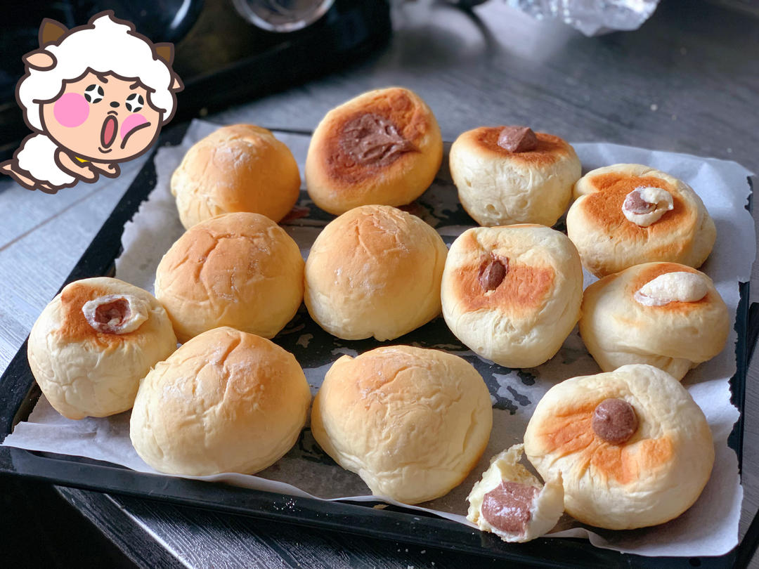 冷藏四天还非常柔软的面包胚！！冰面包
