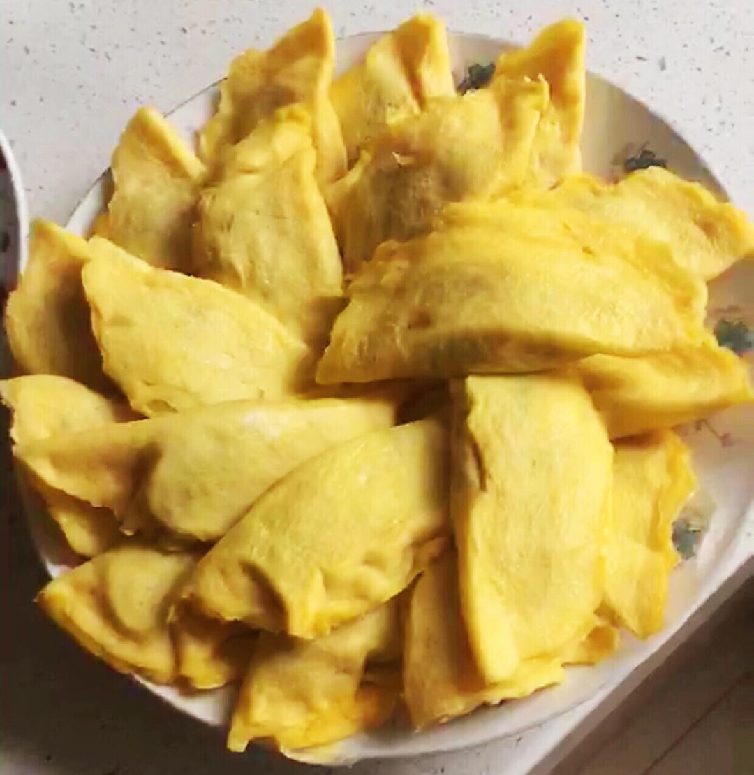 蛋饺（平底锅版)