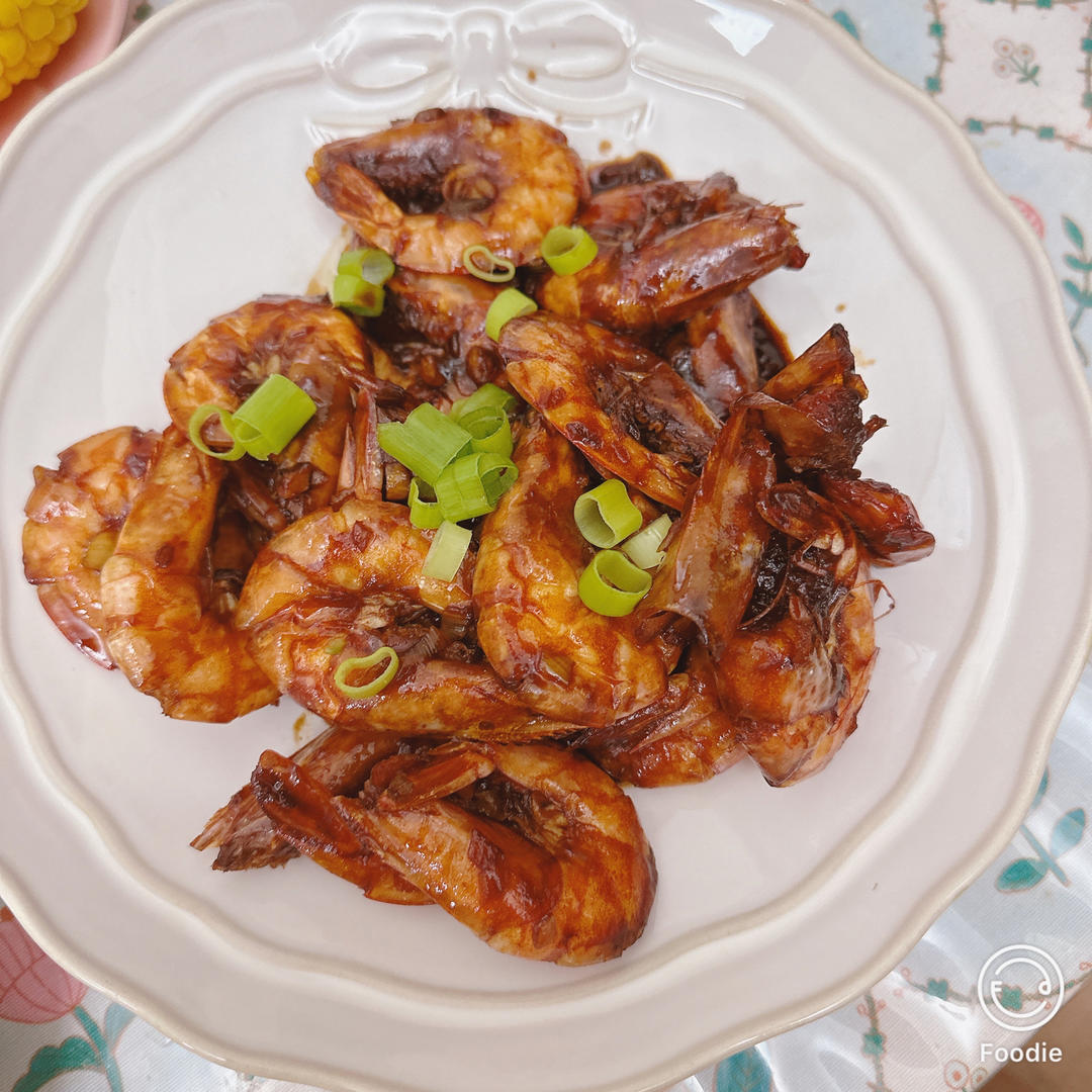 家庭版油焖大虾