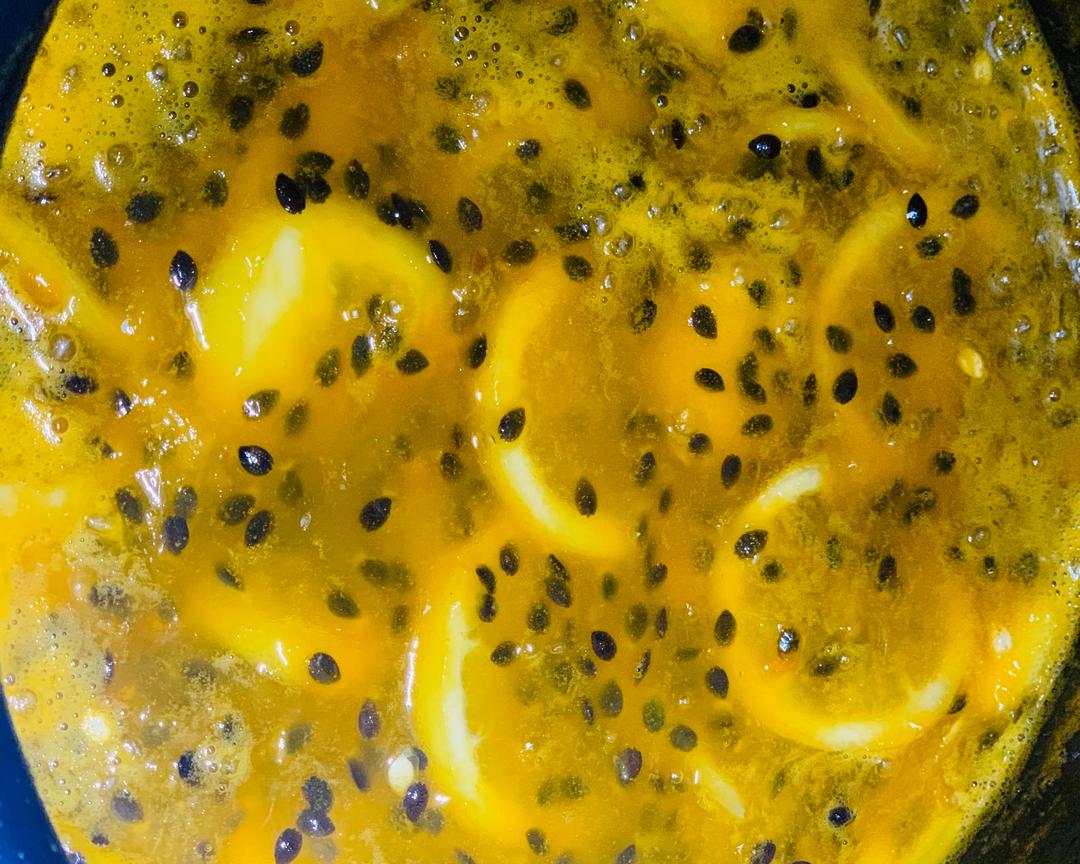 百香果柠檬蜜（没人不会做）