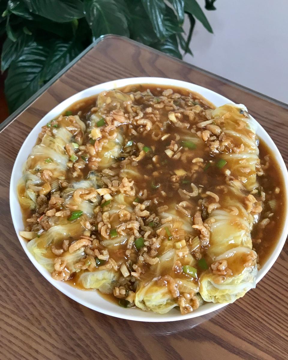 肉酿白菜卷
