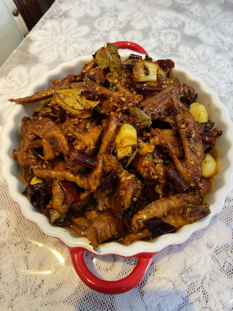 冷吃香辣鸡翅尖 好好吃！