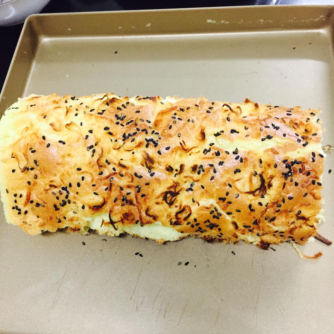 香葱肉松蛋糕卷