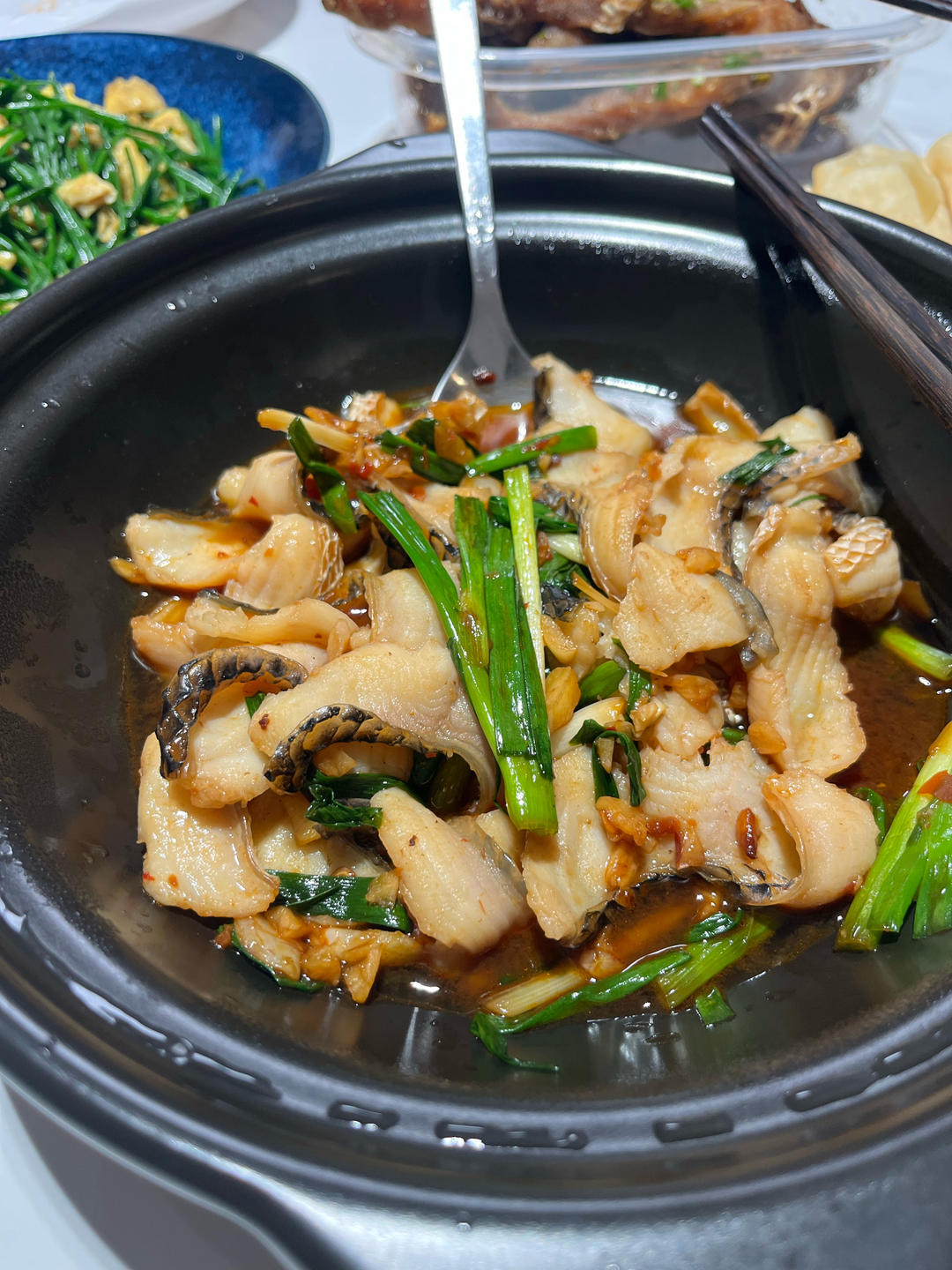 蒜香鱼片