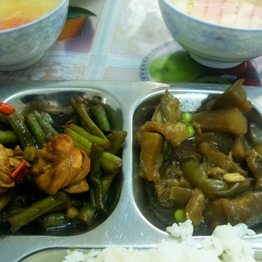 青豆炒肉