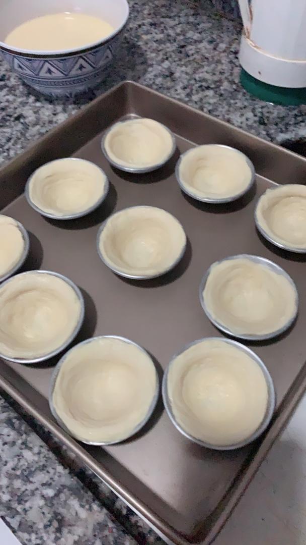 进口黄油蛋挞皮蛋挞液做法