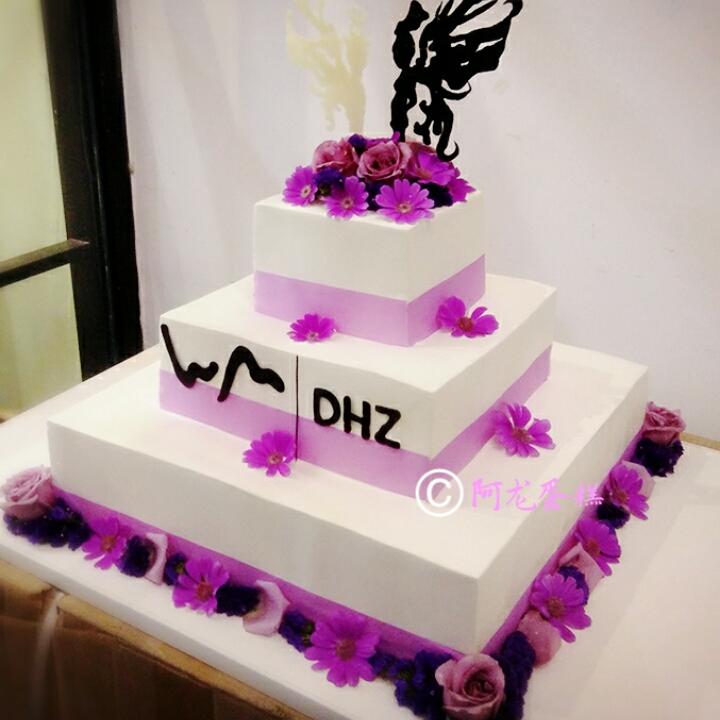 做蛋糕的西点师