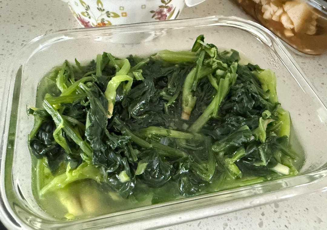 蒜炒米苋