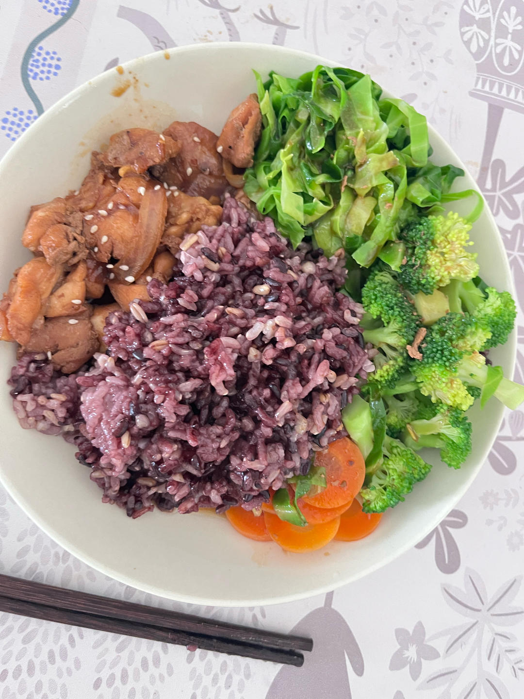 低卡照烧鸡肉饭