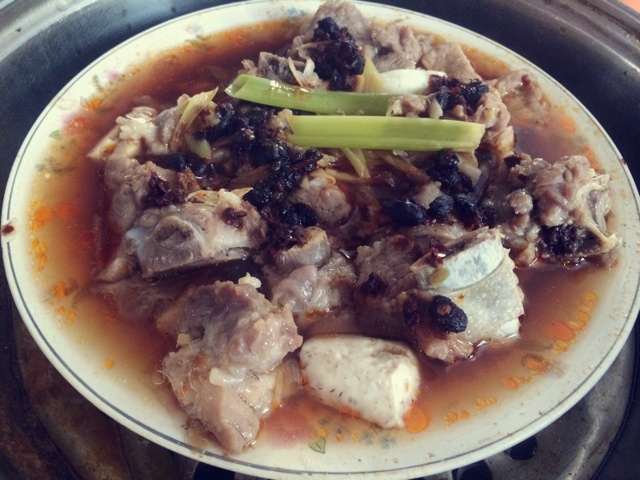 豆腐豆鼔蒸排骨