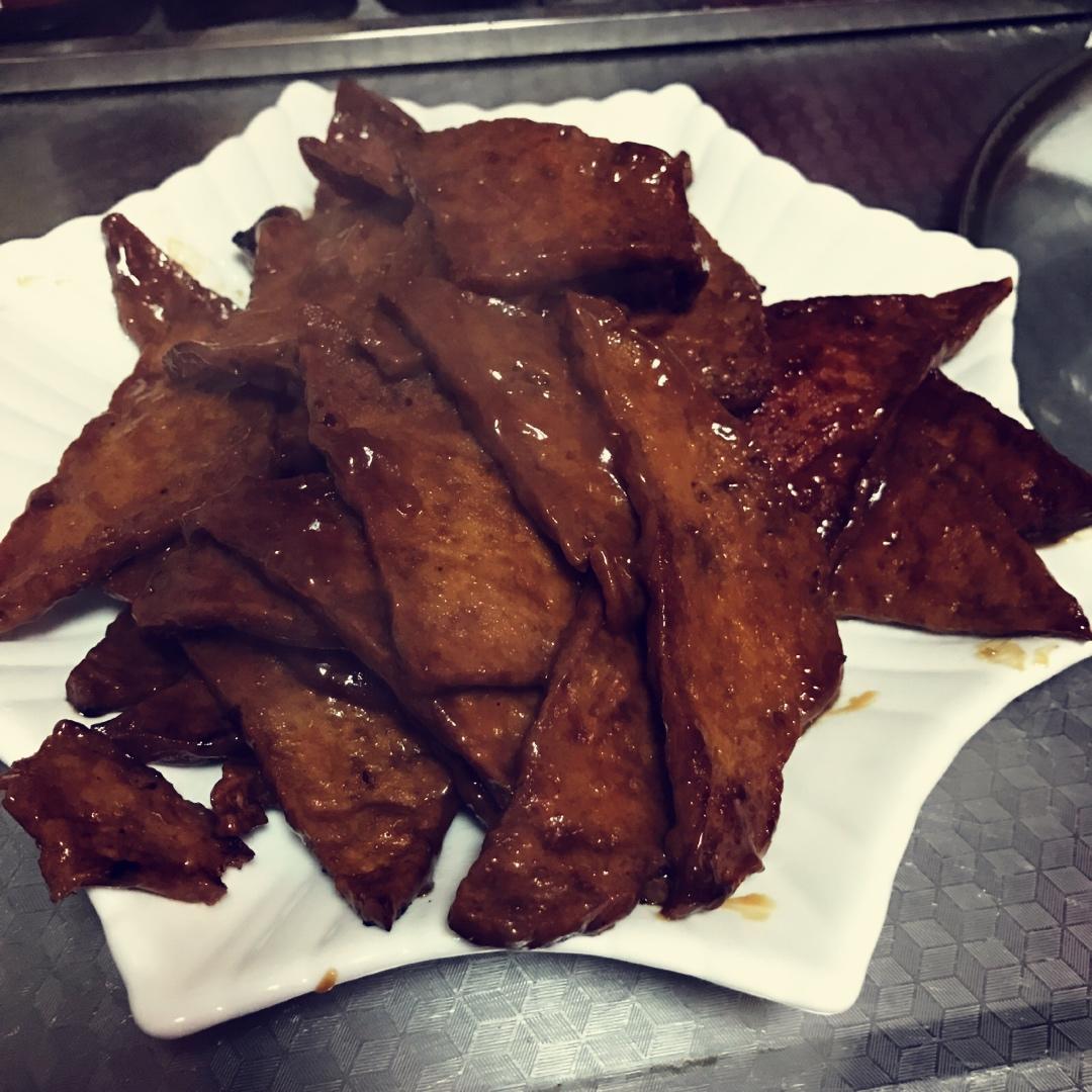 蜜汁豆干