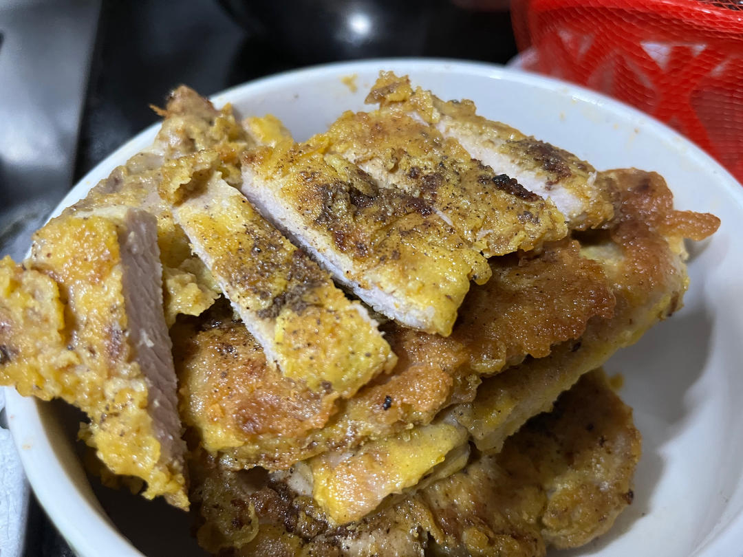 蛋汁椒盐大排