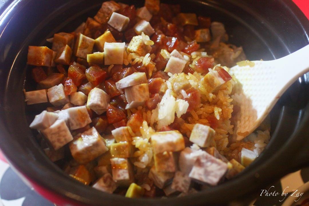 香肠煲仔饭