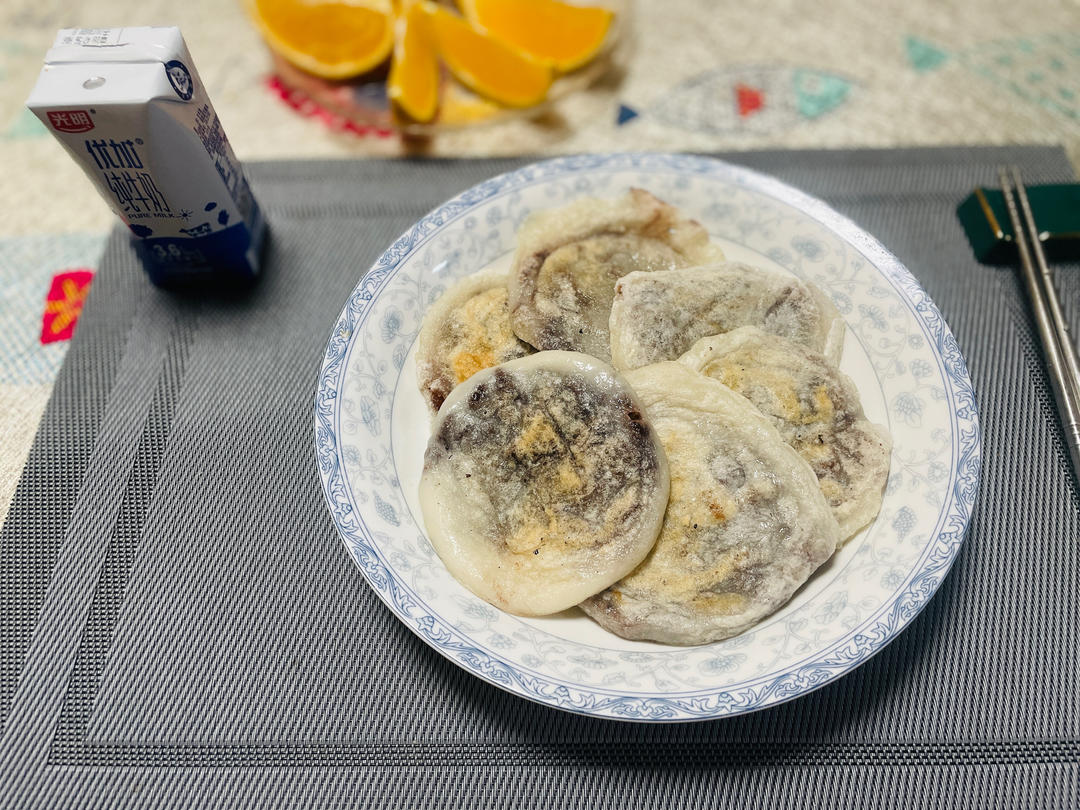 红豆糯米饼