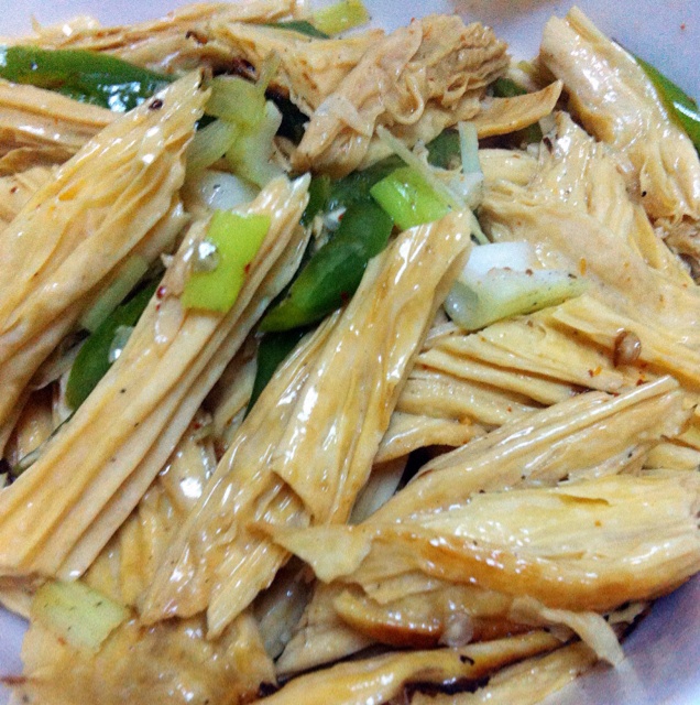快手烧腐竹