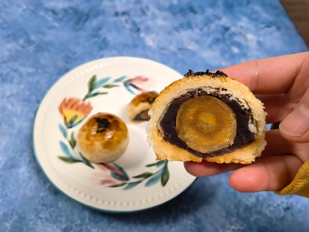 不用揉出膜、不用醒面就能酥掉渣的中式酥皮点心