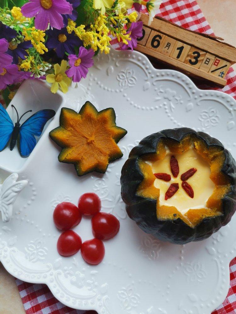 贝贝南瓜蒸蛋