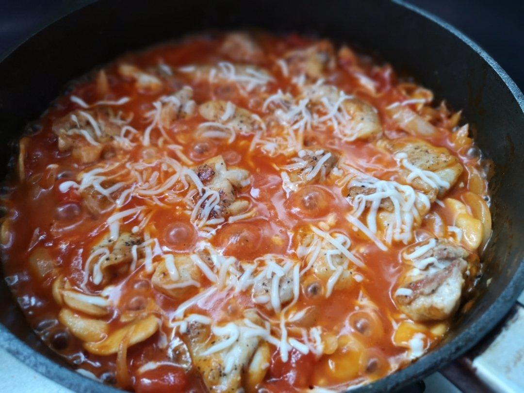 ［搬运］芝士控的番茄炖鸡腿肉《昨日的美食03》