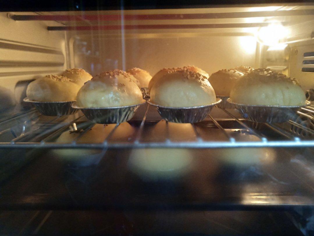 免揉面包超软蔓越莓奶酥包