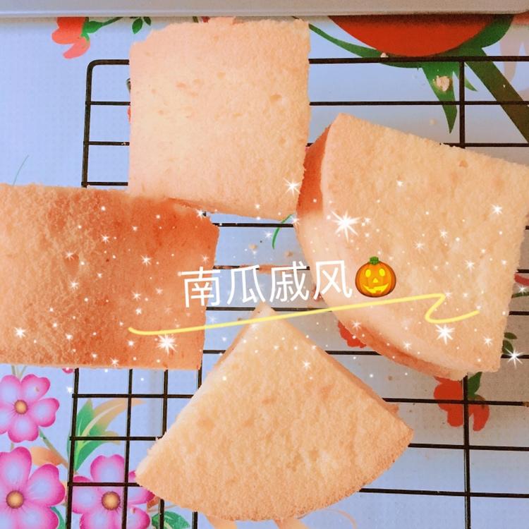 🎃软绵香甜金黄南瓜戚风（含操作小视频）
