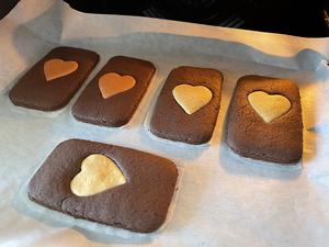 情人节三色爱心饼干的做法 步骤13