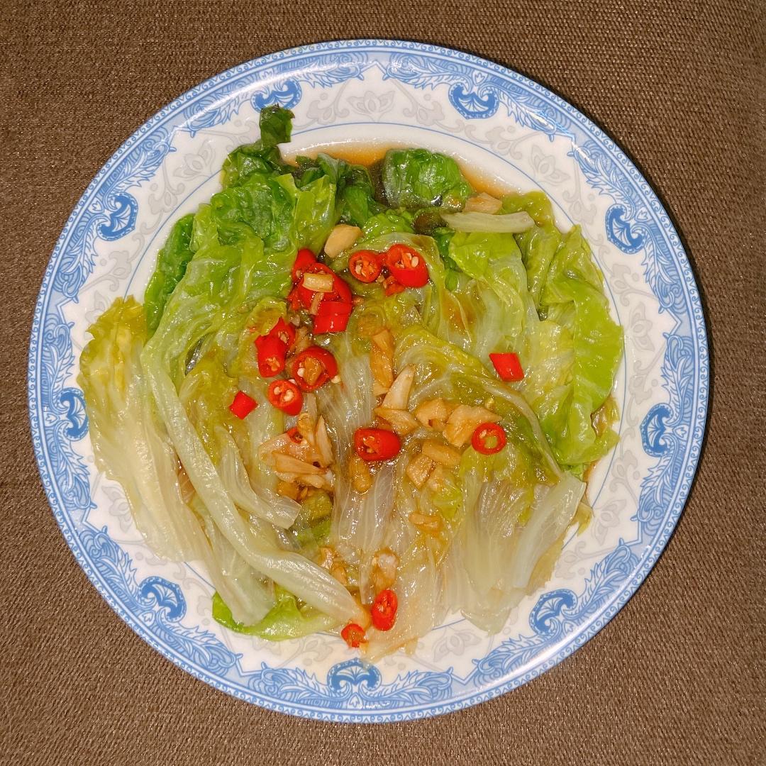 5分钟上桌的蚝油生菜