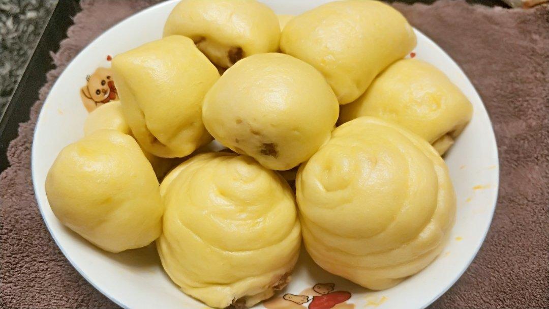 南瓜蜂蜜豆沙小馒头
