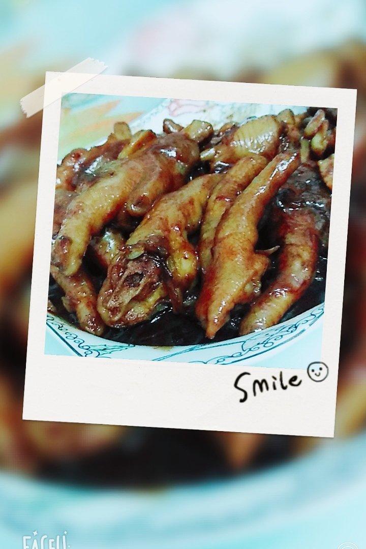 秘制红烧鸡爪