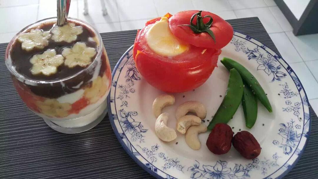 番茄鸡蛋杯（早餐鸡蛋杯升级版，彩椒鸡蛋杯姊妹篇）