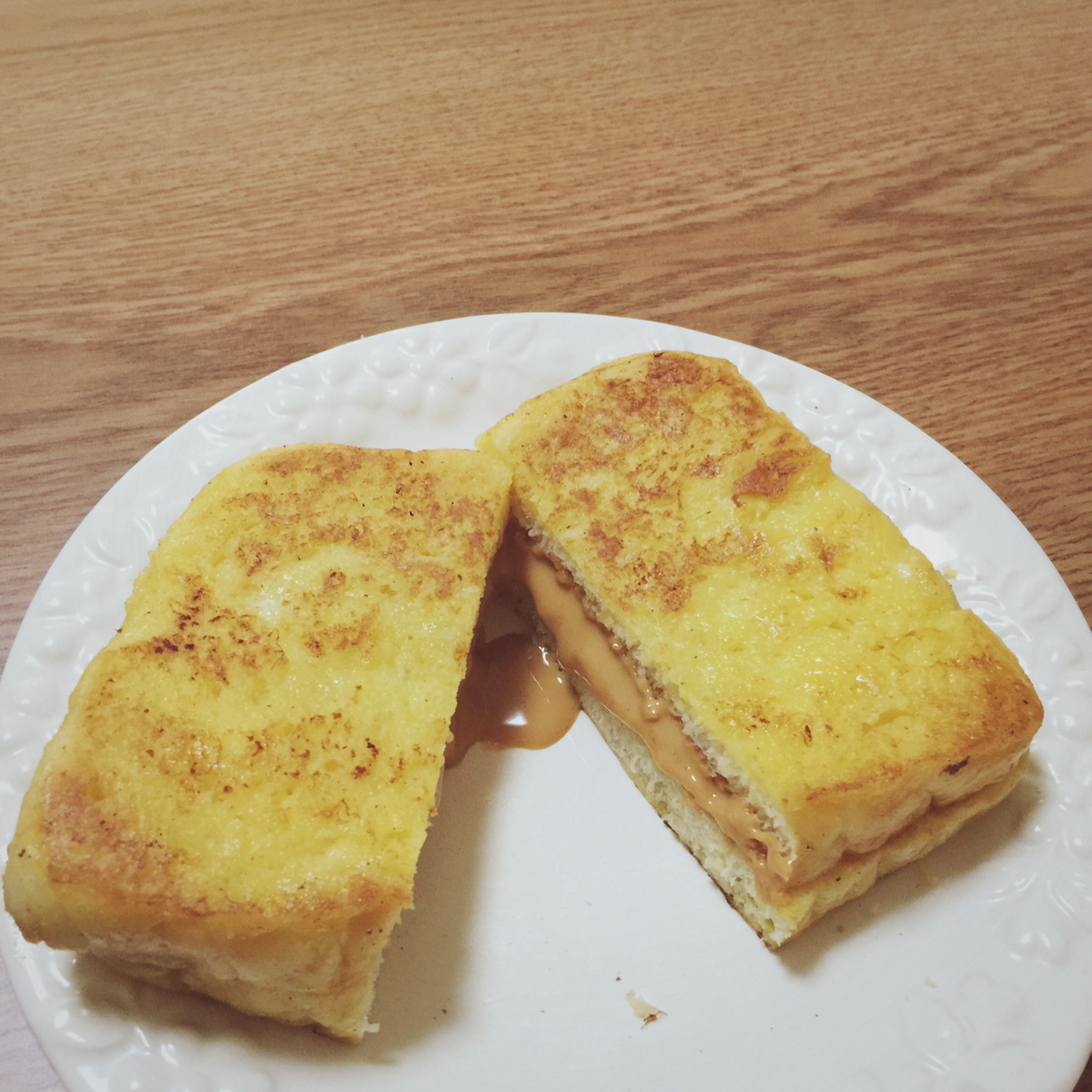 花生酱西多士