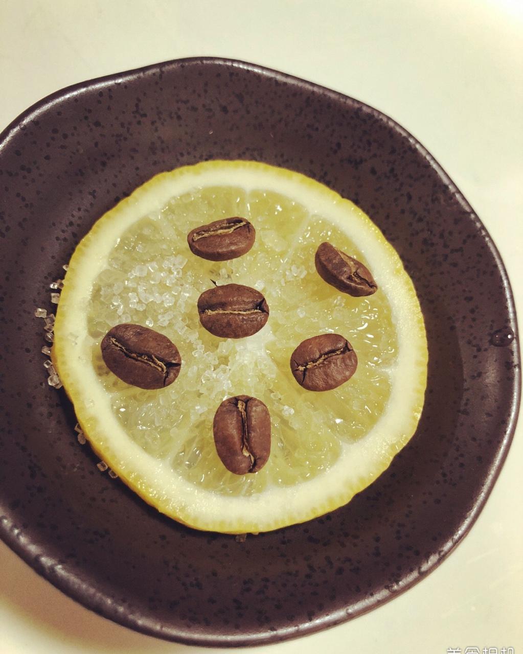 ritalica做的柠檬 砂糖 咖啡豆