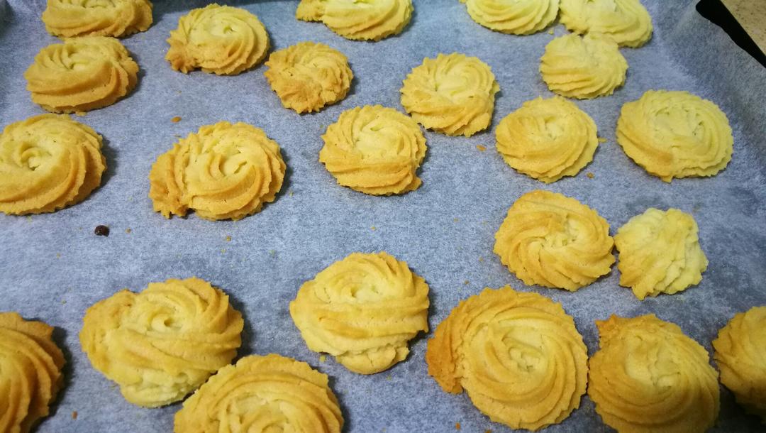 零失败花纹超级立体的黄油曲奇