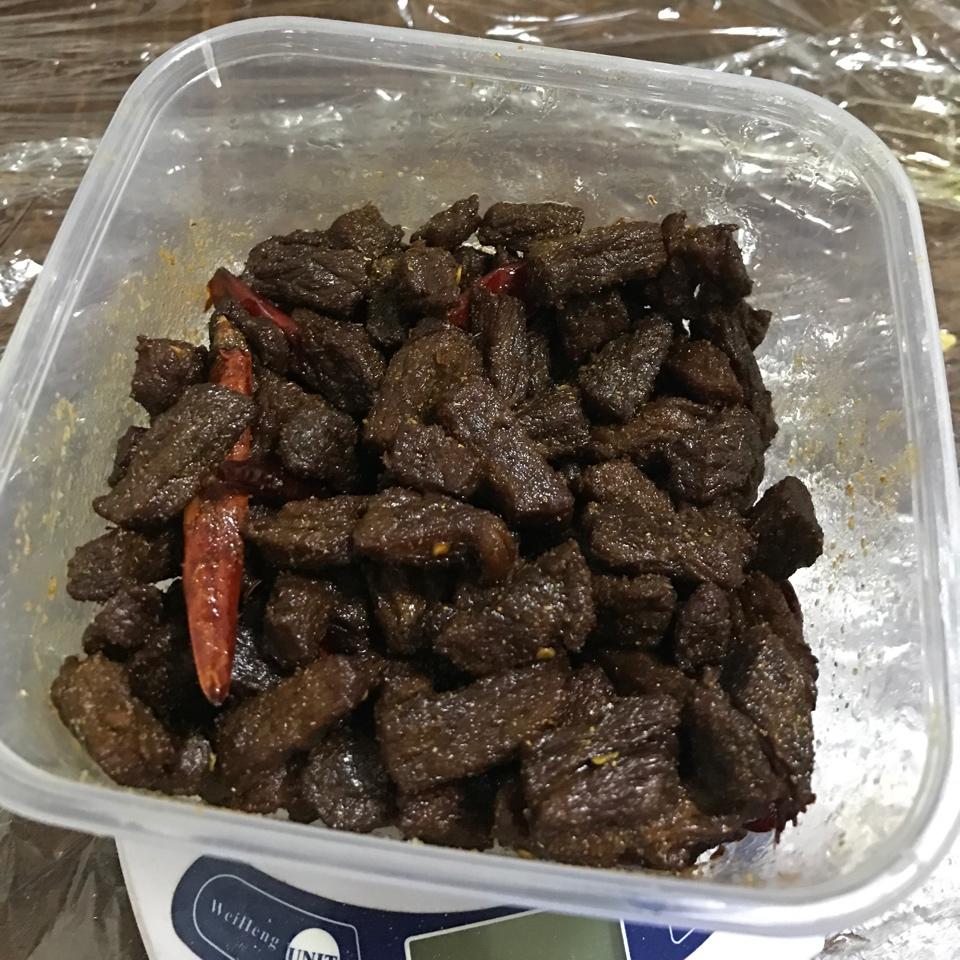 麻辣牛肉干
