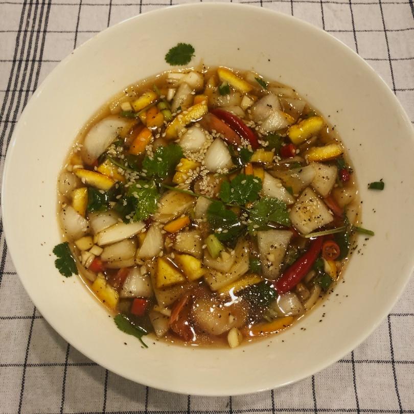 泰式青柠虾（via饭友：Stephie817）