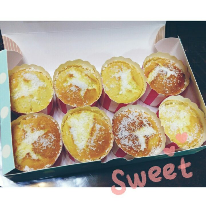 不会回缩的纸杯蛋糕--海氏烤箱定制