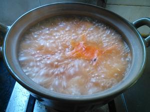潮汕砂锅粥（虾版）的做法 步骤4