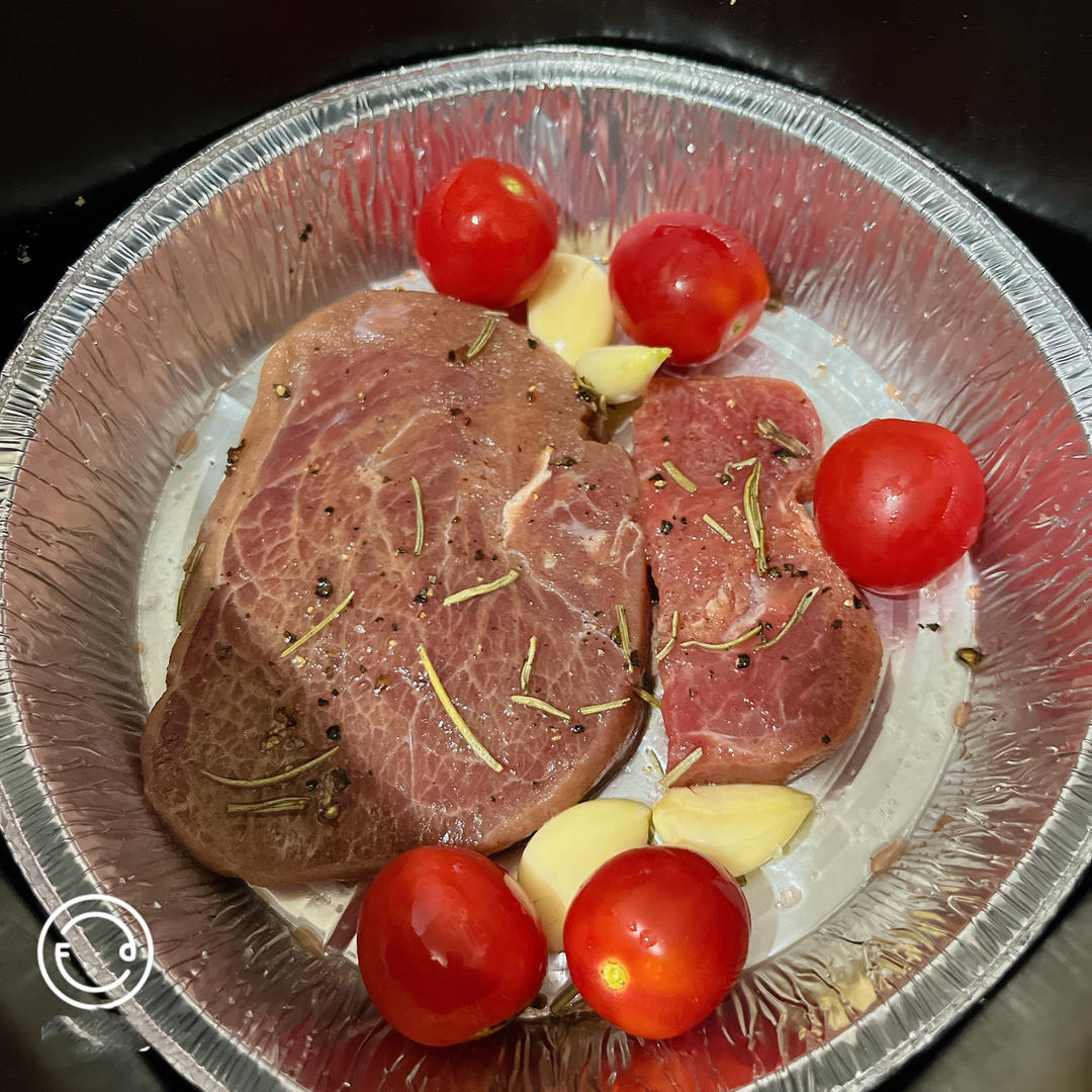 空气炸锅烤牛扒